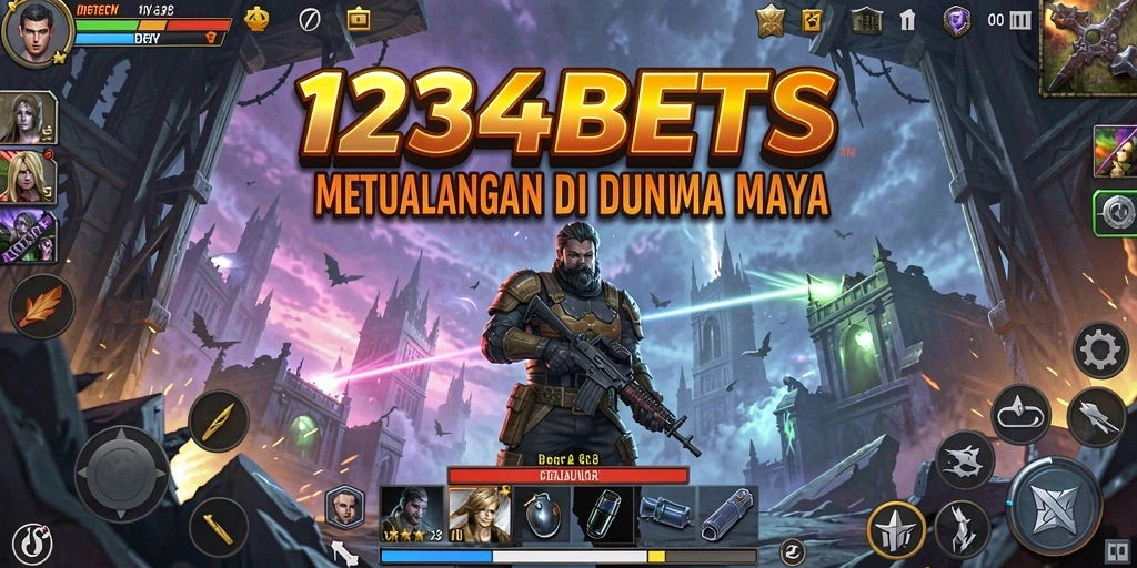 Gameplay petualangan yang menegangkan dan seru di 1234BETS.