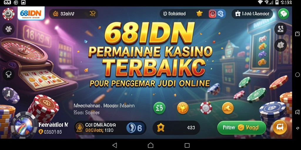 Tampilan gameplay 68IDN yang menarik dan interaktif.
