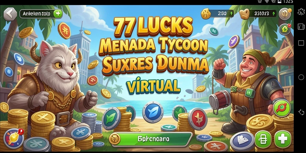 Tampilan gameplay 77LUCKS yang menakjubkan dan mendebarkan.