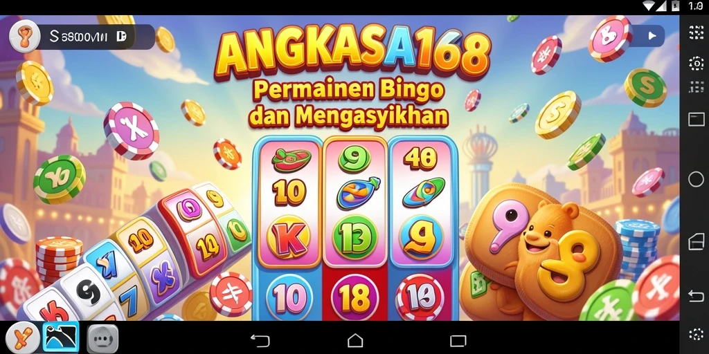 Tampilan gameplay seru di ANGKASA168 dengan pengalaman Bingo terbaik.