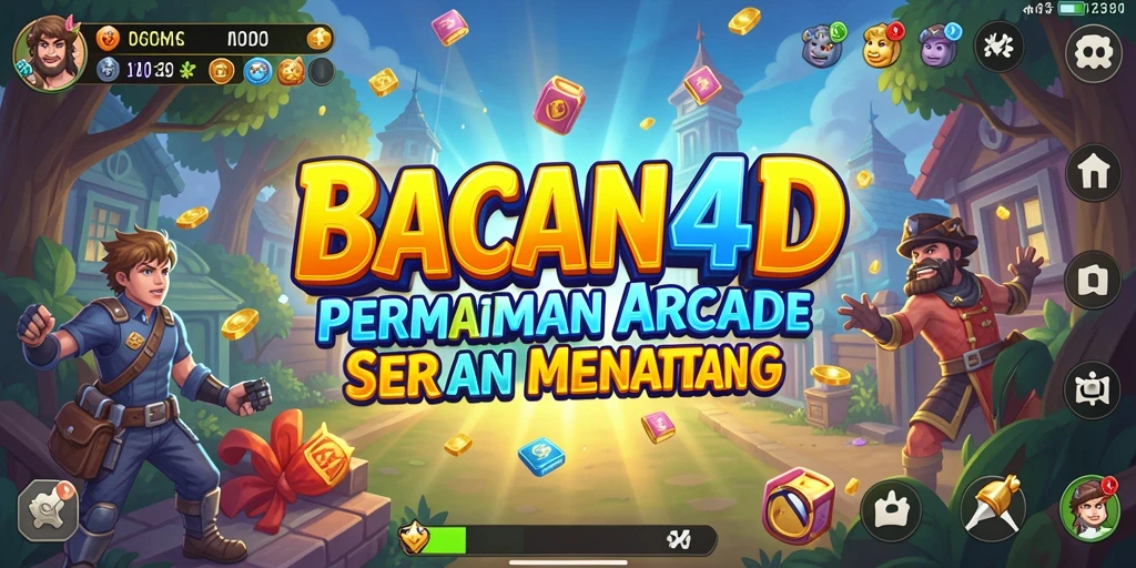 Tangkapan layar dari BACAN4D menunjukkan gameplay yang menarik dan kompetitif.