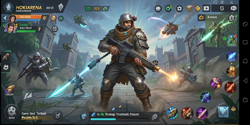 Tampilan gameplay HOKIARENA yang intens dan menarik.