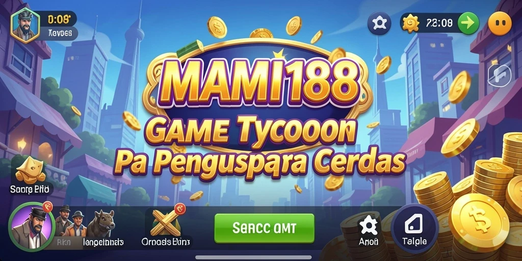 Gambaran gameplay MAMI188 yang seru dalam mengelola bisnis.