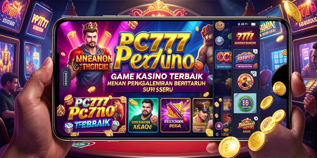 Tampilan gameplay Kasino yang mendebarkan dan menarik di PC777.