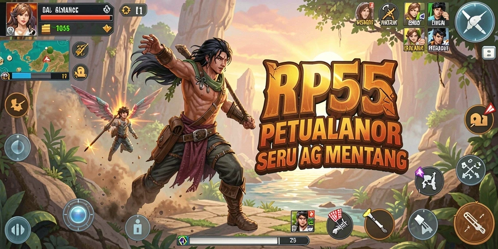 Tampilan menegangkan dari gameplay RP55 yang penuh aksi.
