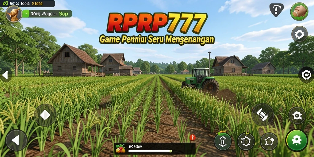 Tampilan menarik dalam gameplay pertanian RPRP777.