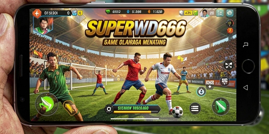 Tampilan menarik dari gameplay SUPERWD666 yang penuh aksi olahraga.