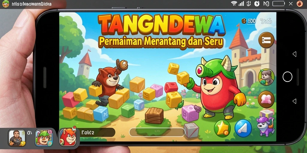 TANGANDEWA menampilkan gameplay puzzle yang menarik dan penuh tantangan.